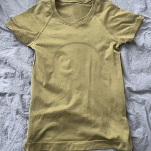Lululemon swiftly tech bronze green